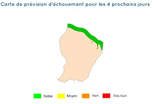 sargassum-monitoring-previsions sargasses-sargazo-map-mapa-carte-guyane