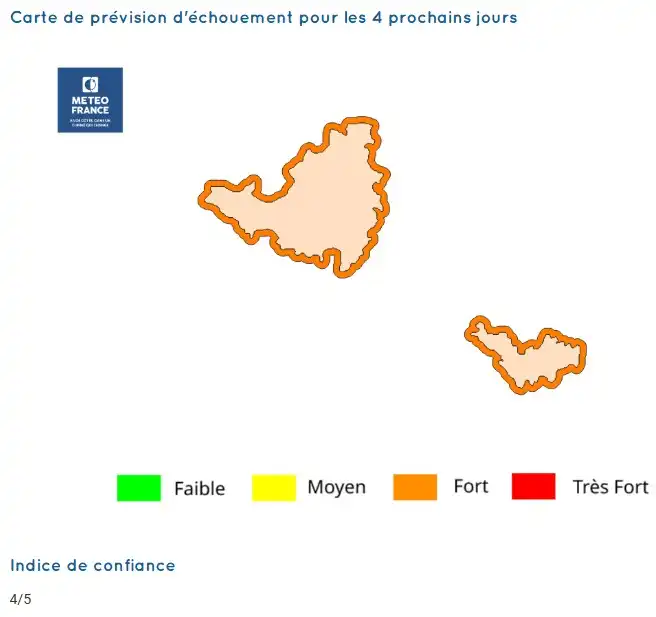 sargassum-monitoring-previsions sargasses-sargazo-map-mapa-carte-saint-martin-saint-barth