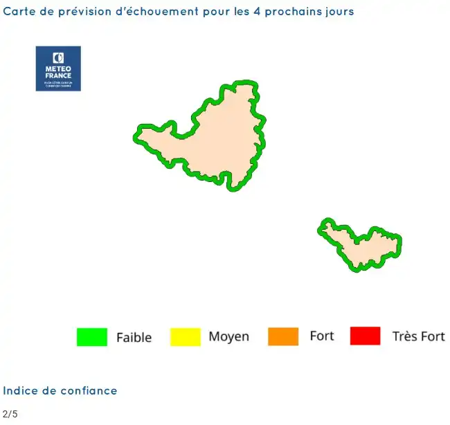 sargassum-monitoring-previsions sargasses-sargazo-map-mapa-carte-saint-martin-saint-barth