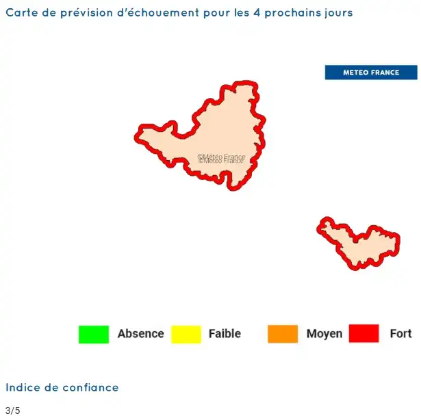 sargassum-monitoring-previsions sargasses-sargazo-map-mapa-carte-saint-martin-saint-barth-02-07-2026