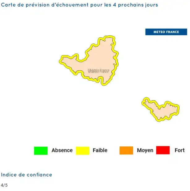 sargassum-monitoring-previsions sargasses-sargazo-map-mapa-carte-saint-martin-saint-barth-30-07-2026