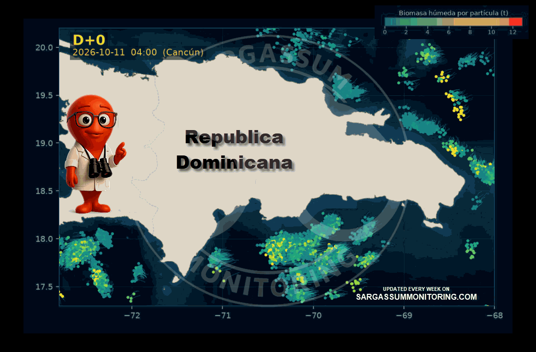 republica-dominicana-sargassum-forecast-sargazo-pronosticos
