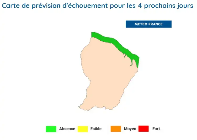 sargassum-monitoring-previsions sargasses-sargazo-map-mapa-carte-guyane-05-10-2026