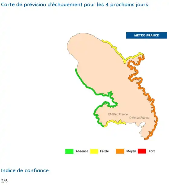 sargassum-monitoring-previsions sargasses-sargazo-map-mapa-carte-martinique-12-10-2026