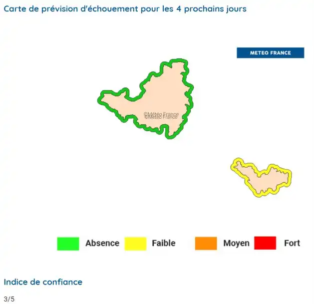 sargassum-monitoring-previsions sargasses-sargazo-map-mapa-carte-saint-martin-saint-barth-12-10-2026